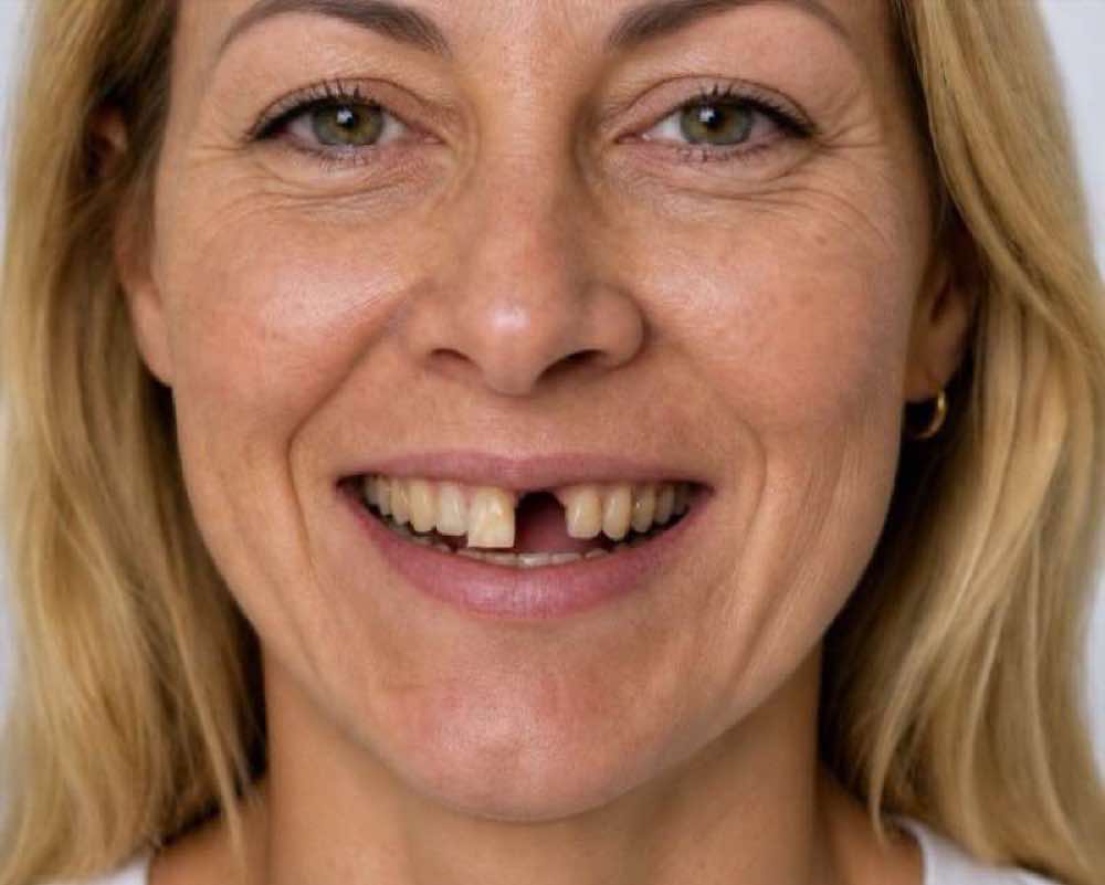 Before dentures